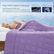 Knitted Weighted Blanket - 60"x80" 20lbs Queen Size Cooling Chunky Knit Heavy Blanket for Adults Cable Yarn Knit Decorative No Beads Soft Cozy and Cooling Weighted Throw Machine Washable