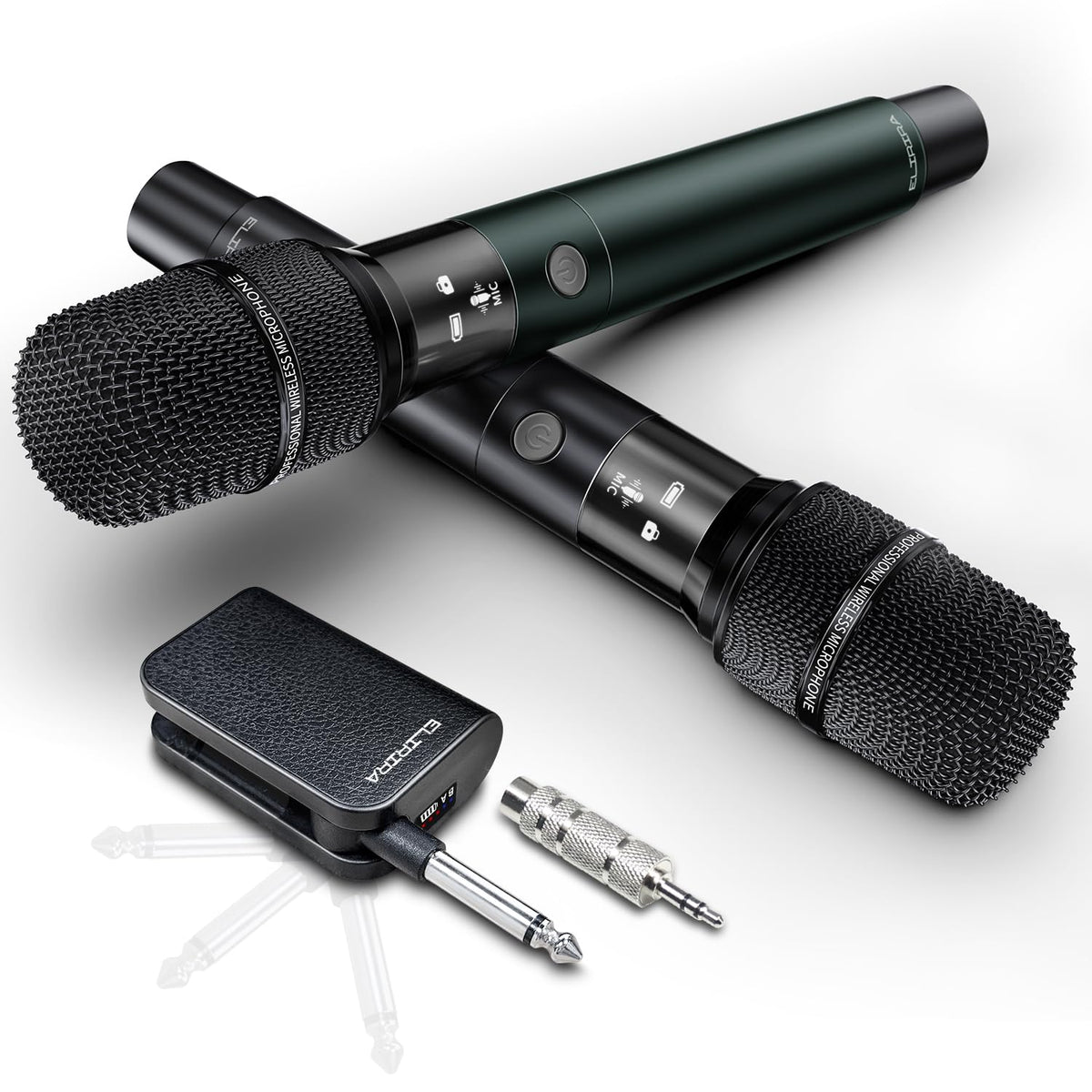 Dual Handheld Wireless Microphone System
