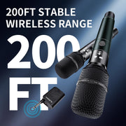 Dual Handheld Wireless Microphone System