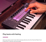 FLkey Mini USB MIDI Controller Keyboard