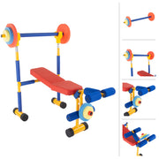 Kids Exercise Equipment Collection: Strength Training, Cardio, Endurance, and Active Play Essentials - Kids Weight Bench Set