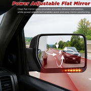 Towing Mirrors Compatible with F150 2007-2014, Pair Set Black