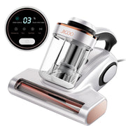 J300 Bed Vacuum Cleaner, Dust Sensor, Pet Hair, UV and Heat, Corded Mattress vacuum cleaner with 500W motor, 13Kpa suction, UV-C light and 130°F heat for pet hair on beds, sofas, White