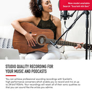 Scarlett 2i2 Studio 3rd Gen USB Audio Interface Bundle for the Songwriter with Condenser Microphone and Headphones for Recording, Streaming and Podcasting