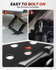 6500lbs Heavy Duty RV Stabilizer Jacks 4 Pack, 24 Inch