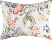 Maileen Quilt Set - King Quilt and Two King Shams - Floral - Bright Multi Color - Quilt (106x92in.) and Shams (20x36in.) - Reversible - Cotton