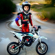 60cc Kids Dirt Bike, 4-Stroke Off-Road Gas Powered Mini Bikes