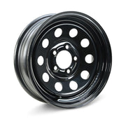 Trailer Tire Wheel ST205/75R15 8PR D 107M 5X4.5" PCD Black Mod Rim