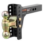 45900 Adjustable Trailer Hitch Ball Mount, 2-Inch Receiver, 6-Inch Drop, 5-1/4-Inch Rise + 45920 Channel-Mount Pintle Hitch with 2-5/16-Inch Trailer Hitch Ball, 13,000 lbs. GTW, Fits 2-1/2-Inch