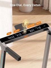 Foldable Treadmill for Home with Handle bar, Up to 7.5 MPH