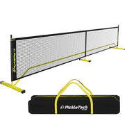 4.0 Slim Portable Pickleball Net Outdoor Pickleball Net – Portable Pickle Ball Net System with Carry Bag for Driveway, Backyard & Indoor Court