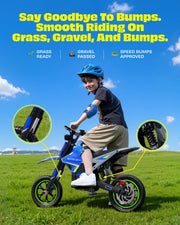 K2 Kids Electric Dirt Bike, 36V 7.8Ah, 750W Peak, 19.8 MPH, Ages 4+