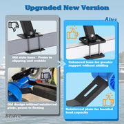 Boat Trailer Winch Post with Bow Stop Roller, 1200lbs Winch Included