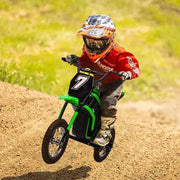 Kids Electric Dirt Bike, 24-Volt 350-Watt Electric Motorcycle, Up to 14.29 MPH, for Kids 8-14, 3-Speed Modes, Maximum Load 135 Lbs.