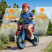 36V Electric Dirt Bike for Kids Ages 4-10, 700W Peak 15.5MPH, 3-Speed Modes