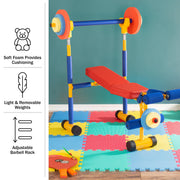 Kids Exercise Equipment Collection: Strength Training, Cardio, Endurance, and Active Play Essentials - Kids Weight Bench Set