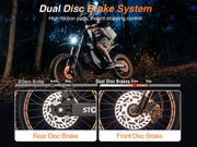 Storm Electric Dirt Bike for Adults, 6500W 72V Fast E-Motorcycle