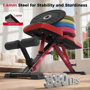 Adjustable Weight Bench, Full Body Workout Bench for Home Garage Gym Strength Training, Incline Flat Decline for Sit Up Bench Press
