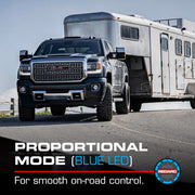 Tow-Pro Liberty Electric Trailer Brake Controller, Universal Fit for 1 to 2 Axle Cars, Trucks, SUVs, Proportional Braking, 12V Compatible to Tow RV, Camper, Trailer, Boat
