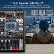 16-Channel Audio Mixer with USB, 99 DSP Effects, 48V Phantom Power