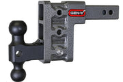 Mega-Duty 15" Drop Hitch Ball Mount 2" Receiver 16,000 lbs USA