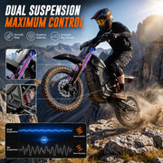 Evoltrix Electric Dirt Bike 3600W 39MPH