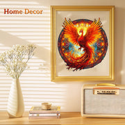 KAAYEE Wooden Puzzle for Adult, Phoenix Jigsaw Puzzle 21.6 * 20in 680pcs Unique Shape Advanced 3D Vision Wood Puzzle Adult, Natural Difficult Hard Puzzles Home Decor Fathers Mother Gifts Christmas
