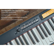 Casio CDP-S360 Slim 88-Key Weighted Digital Piano | 700 Tones | Portable