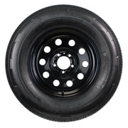 Radial Trailer Tire Rim Assembly ST205/75R15 LRC 5 Lug Black