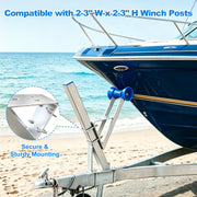 Boat Trailer Winch Stand with U-Bolts