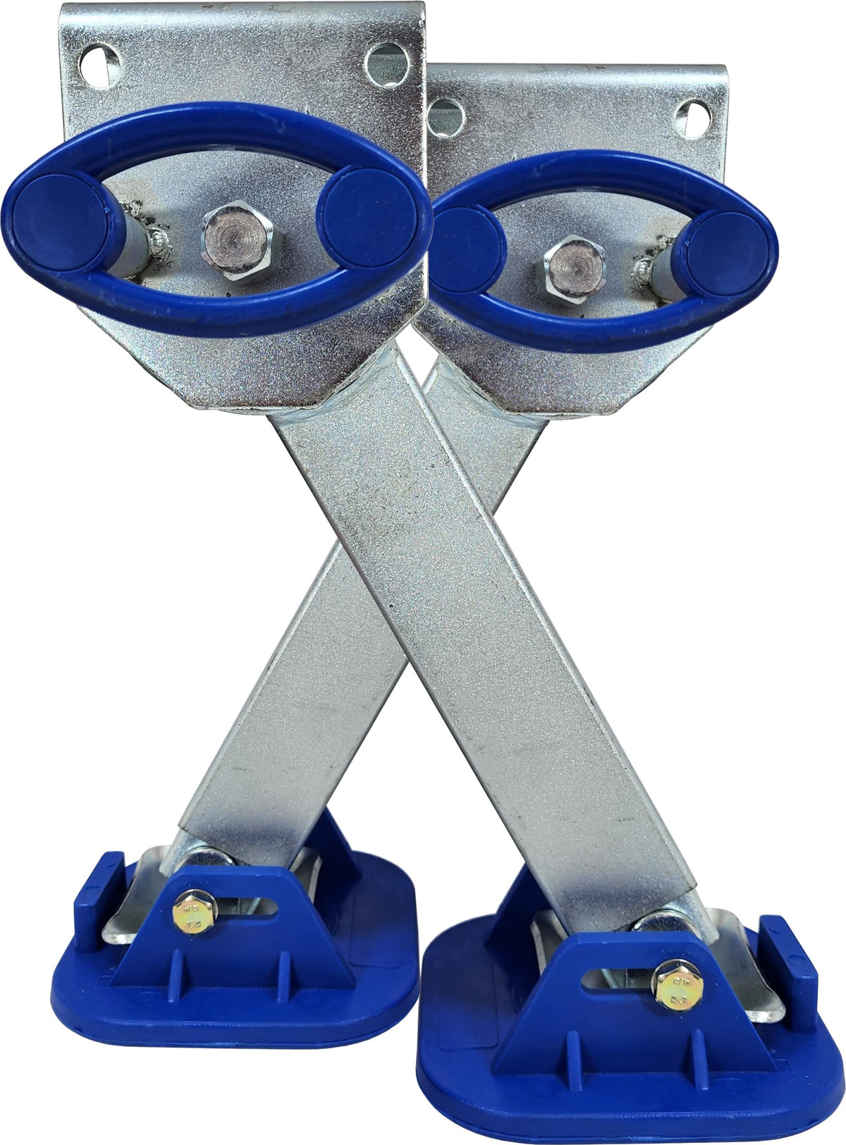 Stabilizer Jack Set Pivoting Drop Down Overland Trailer Supports (XS 14"-18")