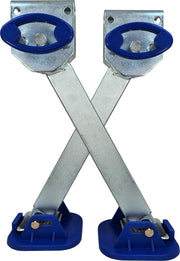 Stabilizer Jack Set Pivoting Drop Down Overland Trailer Supports (XS 14"-18")
