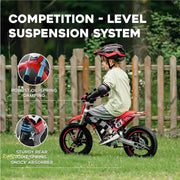Kids Electric Dirt Bike, 36V 350W, 18.6 MPH, 14-Inch, Ages 5-8
