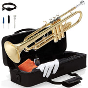 Bb Standard Trumpet Set for Beginners - Gold