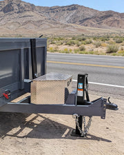 12000 lbs Trailer Jack Heavy Duty, 26" Vertical Travel, Weld on