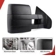 Towing Mirrors Compatible with 2007-2014 F150 Series Pickup
