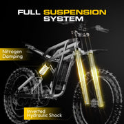 R6000 Electric Dirt Bike, 7000W Peak Motor Electric Motorcycle