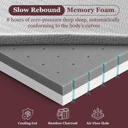 3 Inch King Size Extra Firm Mattress Topper for Pressure Relief