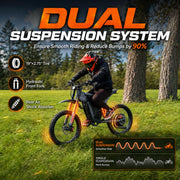 Peak 7000W/8000W/12000W Electric Dirt Bike,55/60+MPH E Motorcycle