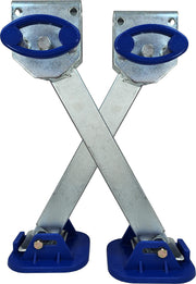 Stabilizer Jack Set Pivoting Drop Down Overland Trailer Supports (XS 14"-18")