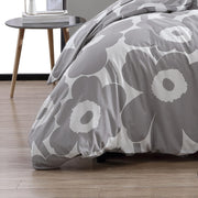 King Duvet Cover Set with Shams, Cotton, Button Closure