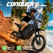 H3 Electric Dirt Bike for Adults 3500W 40MPH Electric Motorcycle