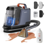 Carpet Cleaner Machine 18Kpa Portable Carpet Cleaner for Cars Couch, 2in1 Water Tank Upholstery Cleaner, Spot Cleaner with Cleaning Tools, 2.4 Liter Set of 1