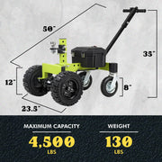 Electric Trailer Dolly - Trailer - 24V 800W 4500 lb