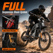 7000W/8000W 60MPH Electric Dirt Bike for Adult Electric Motorcycle