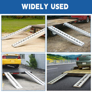 72 inch X 15 inch 6500LBS Aluminum Trailer Ramps Total Beavertail Hook End 1 Pair 2 Ramps