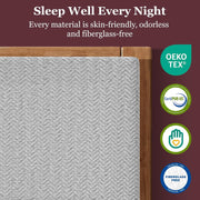 3 Inch King Size Extra Firm Mattress Topper for Pressure Relief