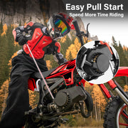 Gas Bike for Kids 50cc Gas Powered 2 Stroke Off Road Dirt Bike Boys Girls