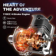 110cc 4-Stroke Gas ATV for Kids