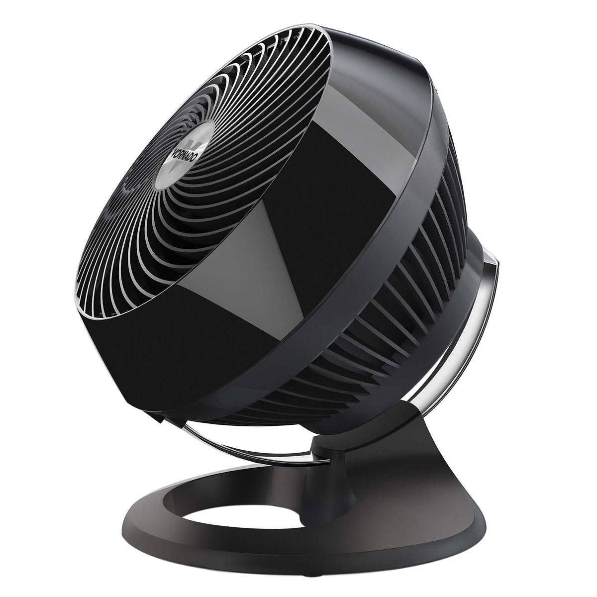 660 Large Air Circulator Fan, 4 Speed, Adjustable Tilt, Black